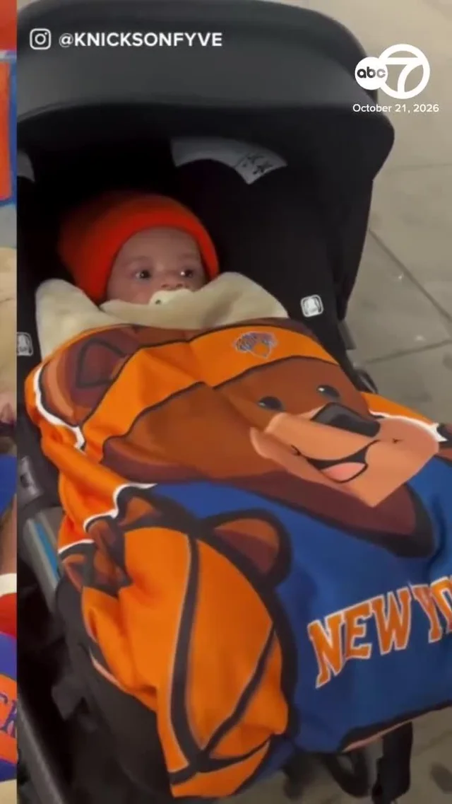 [ABC 7 NY] Knicks Fans name their newborn son “Knickson Fyve”