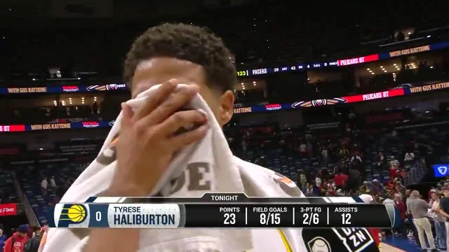 [Highlight] Tyrese Haliburton gets incredibly emotional after his first game back